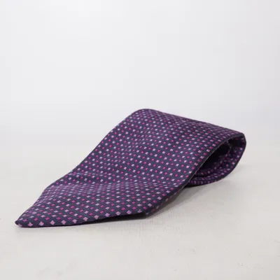 Tie (Purple, Gray) from Tie Rack Silk