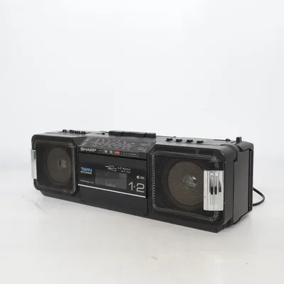 Tape recorder (Wq-T282h(Bk)) from Sharp