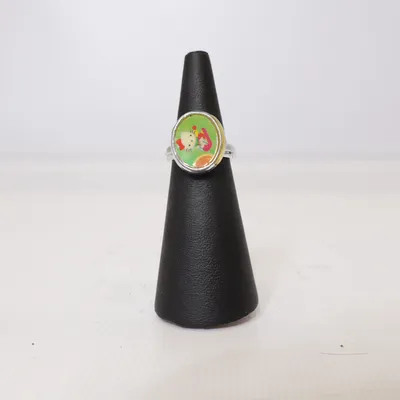 Ring (Zilver, Meerkleurig) Onbekend materiaal