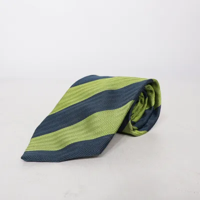 Slips (Blå, Grön) från Andrew's Ties Silke
