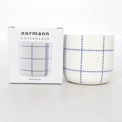 Glas (Weiß, Blau) von Normann Copenhagen