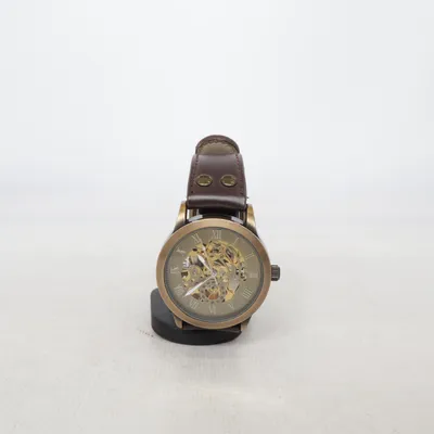 Armbandsur (Brun, Guldfärgad) från Stührling