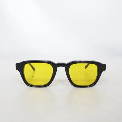 Sunglasses (Black, Yellow) from Flowlife