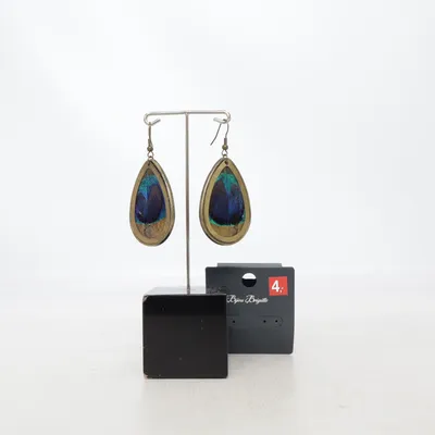 Boucles d'oreilles (Bleu, Vert, Marron, Multicolore) de Bijou Brigitte Métal inconnu