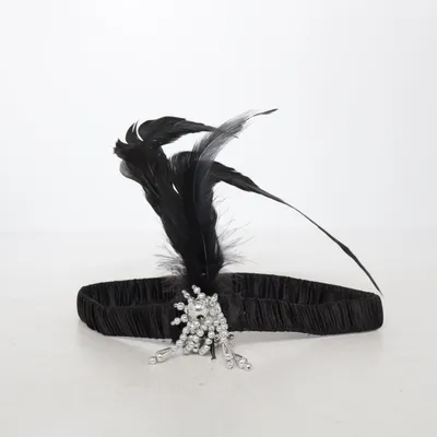 Kostuum accessoires (Zwart)
