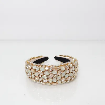 Hårband (Beige, Guldfärgad, Transparent) från Ioaku