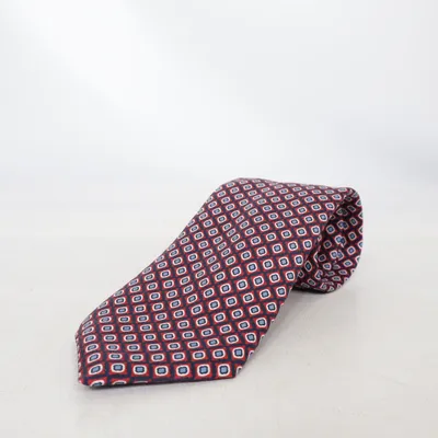 Tie (Blue, Red, White) from Pal Zileri Silk