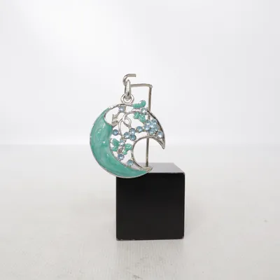 Hanger (Zilver, Blauw, Groen) Onbekend materiaal