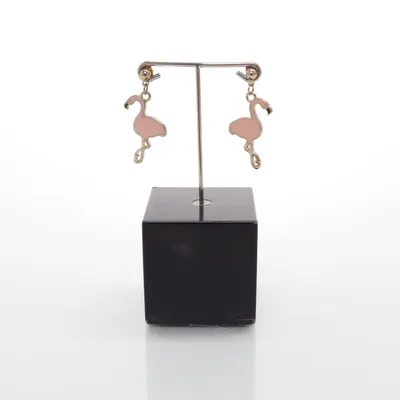 Oorbellen (Roze, Goud) Onbekend materiaal