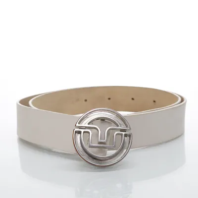 Riem (Wit) van J.Lindeberg Leer