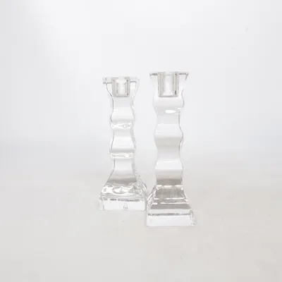Candlestick (Transparent) from Orrefors