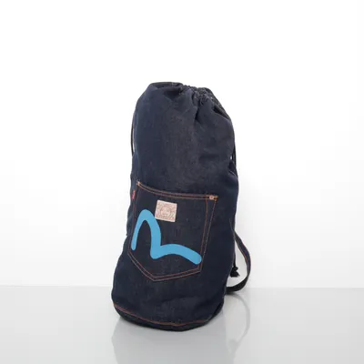 Axelremsväska (Blå) från Evisu