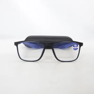 Bril (Zwart, Blauw)