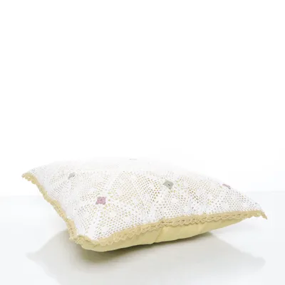 Prydnadskudde (Vit, Flerfärgad) från Bloomingville