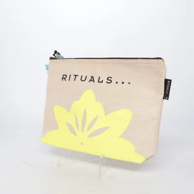 Canvas bag (Beige, Yellow, Blue) from Rituals Cotton