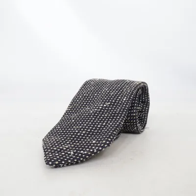 Tie (Black, White) from AD 56 Milano Silk