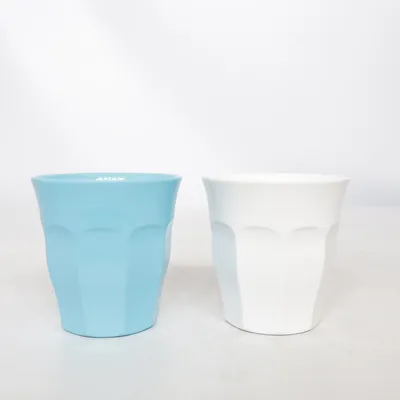 Drinkglas (Blauw, Wit) van Rice