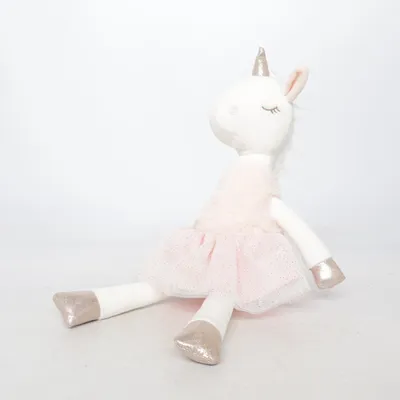Soft toy (White, Pink) from Teddykompaniet