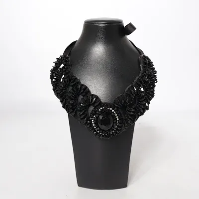 Choker (Zwart) Onbekend materiaal
