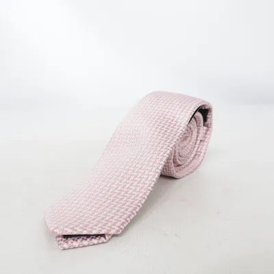 Tie (Pink, White) from Tie Rack Silk