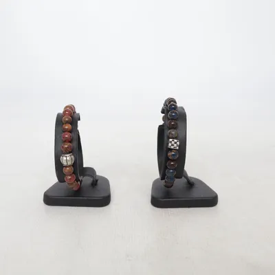 Armbånd (Blå, Rød, Flerfarvet) fra Bijoux Ukendt metal