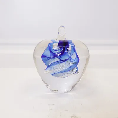 Brevpresser (Blå, Transparent)