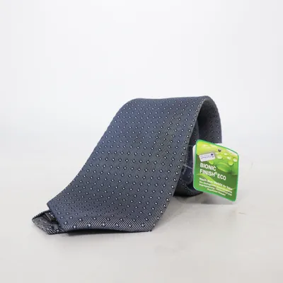Cravate (Bleu, Blanc) de Royal class Coton, Polyester, Soie
