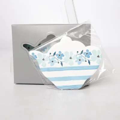 Kylskåpsmagnet (Blå, Vit) från Greengate