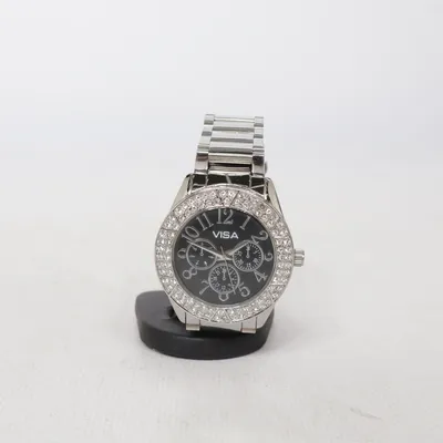 Montre (Argent, Noir) de Visa