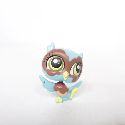 Leksaksfigur (Blå, Brun, Gul) från Littlest Pet Shop