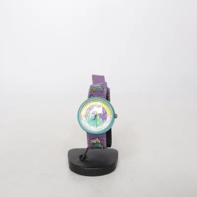 Armbåndsur (Lilla, Flerfarvet) fra Flik Flak