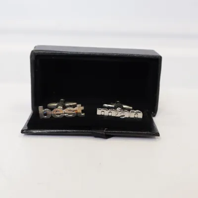 Manschettknappar (Silverfärgad) från DQT Okänd metall