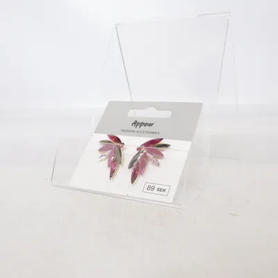 Earrings (Pink, Multicolored) from Appear Unknown metal