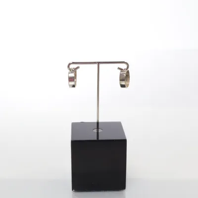 Earrings (Silver) Stainless steel