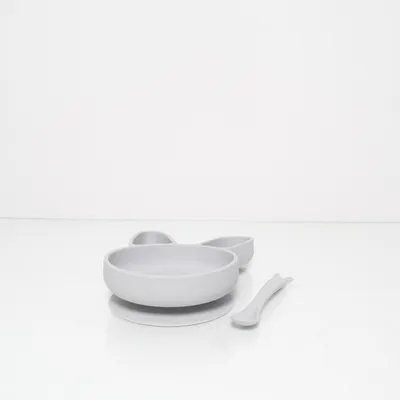 Kinderservies (Grijs) van Livly
