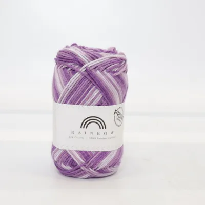 Garn (Lila, Vit) från Rainbow