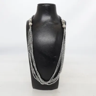 Halskæde (Grå) fra Harem Accessories Ukendt metal