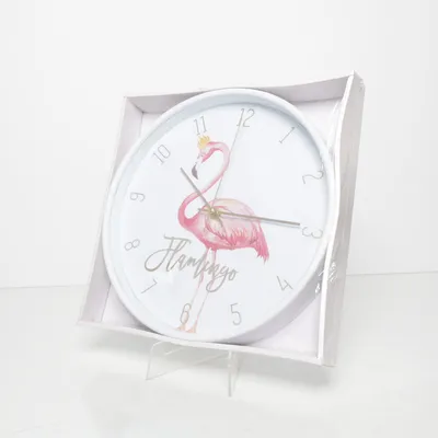 Väggklocka (Vit, Rosa) från Gilbert Gilbert