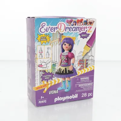 Actionfigur (Lila, Gul, Blå) från Playmobil