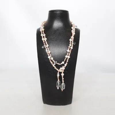 Ketting (Roze, Wit) van H.D Onbekend materiaal