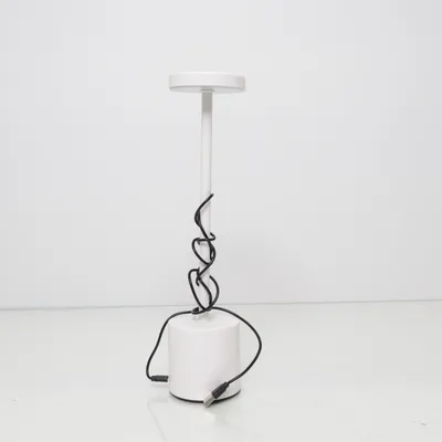 Bordslampa (Vit, Svart)