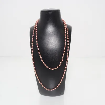 Necklace (Pink, Multicolored) Unknown metal