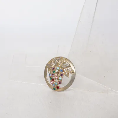 Broche (Goud, Meerkleurig) Onbekend materiaal