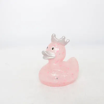 Canard en caoutchouc (Rose, Argent) de Lilalu