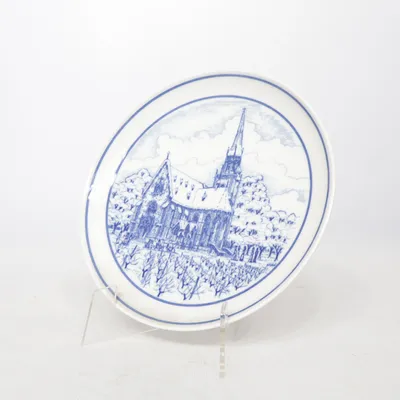 Muurplaat (Binger St. Rochuskapelle) van Hutschenreuther