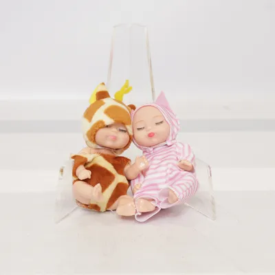 Doll (Brown, White, Pink)