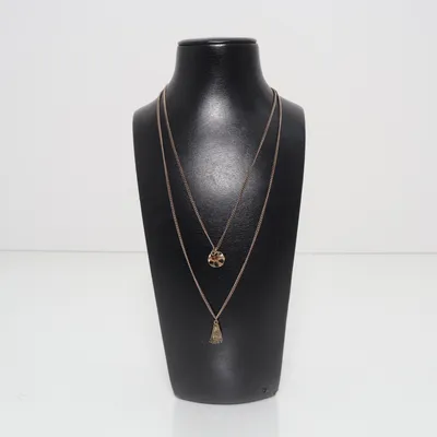 Ketting (Goud, Zwart) Onbekend materiaal