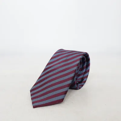 Stropdas (Blauw, Lila) van Royal class Katoen, Polyester, Zijde