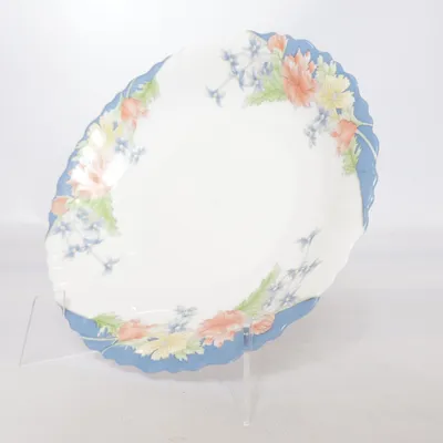 Deep plate (White, Blue, Multicolored) from Arcopal