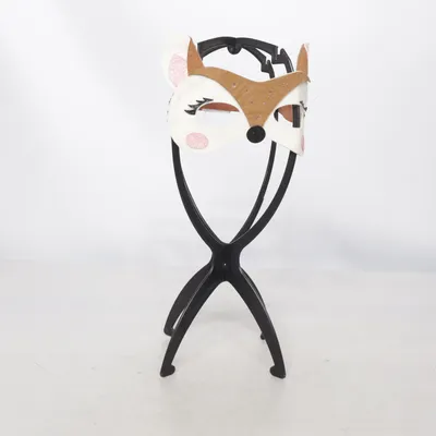 Masque de déguisement (Marron, Blanc, Rose)